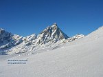 Uscita in Valtournenche in Val D'Aosta ai piedi della piramide del Cervino il 2 gennaio 2009 - FOTOGALLERY